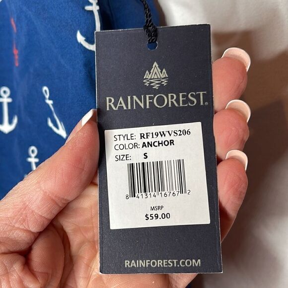 Rainforest Men’s Anchor Swim Shorts. Size Small. - Picture 7 of 13